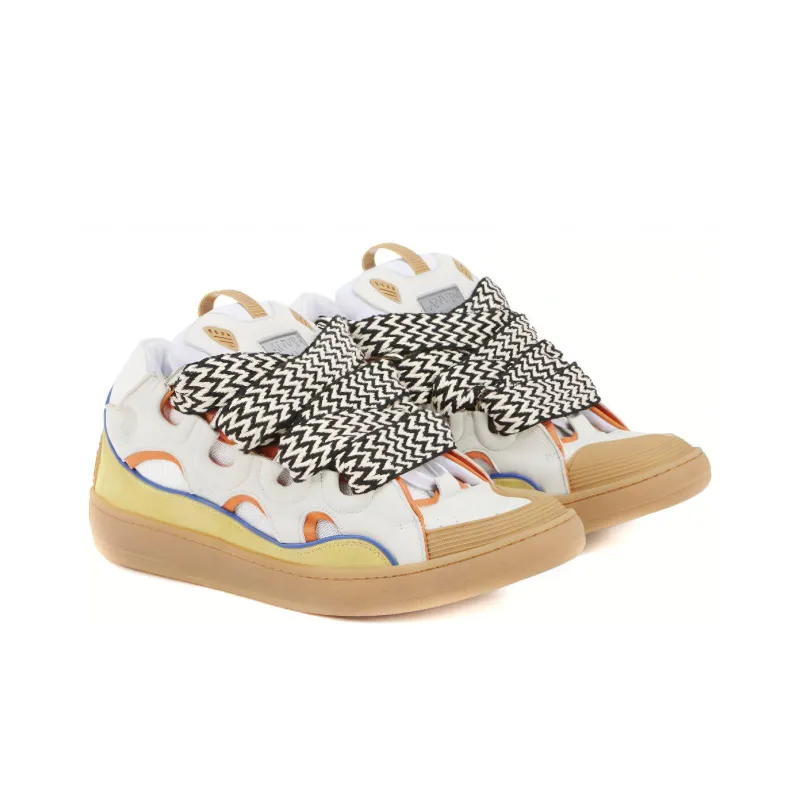 Lanvin Leather Curb Beige-2