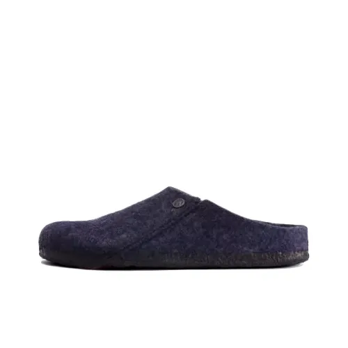 Birkenstock Zermatt Shearling Wool Felt Narrow Fit 'Dark Blue'