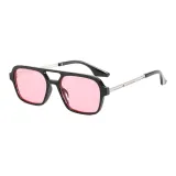 Black Frame with Pink Lens