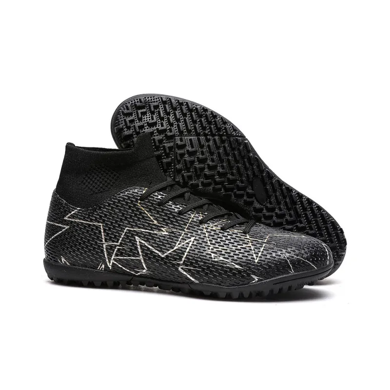 GERTOP Anti-Slip Wear-Resistant Breathable Supportive Balance-Enhancing Lightweight Soccer Shoes Unisex-1
