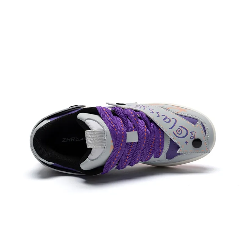 ZHR Low Top Skateboard Shoes Unisex-9
