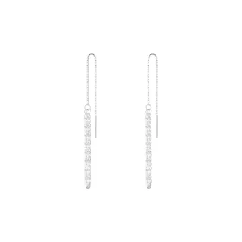 OQD S925 Silver Drop Earrings Women's