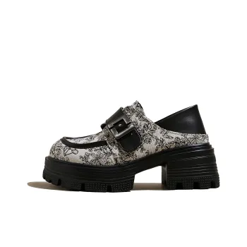 SNOWELF Loafers Women's Ecru/Beige/Black