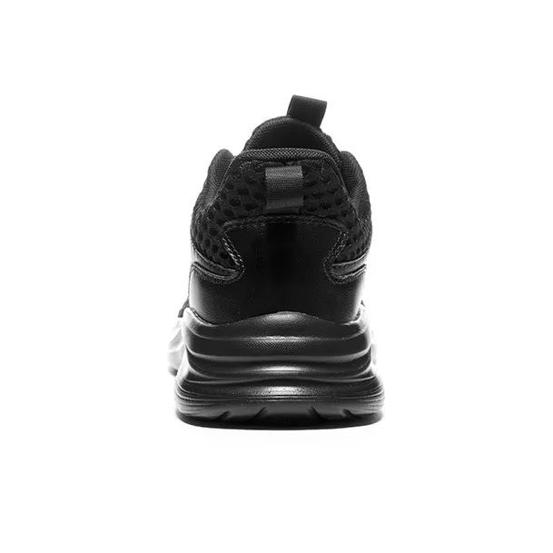 Warrior Anti Slip And Wear Resistant Breathable Low Top Running Shoes Men's Black-2