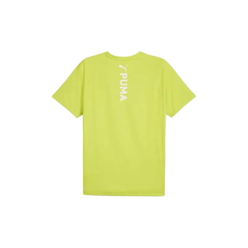 PUMA T Shirts Men Lime Green-1
