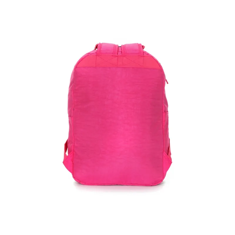 SUISSEWIN Polyester Students' Laptop Backpack Regular Unisex Green/Black/Rose Red-16