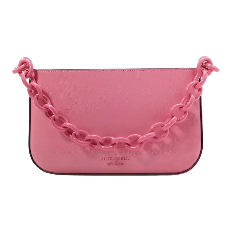 Kate Spade Saffiano Leather Wallet Purse Women's Blossom Pink Red-0