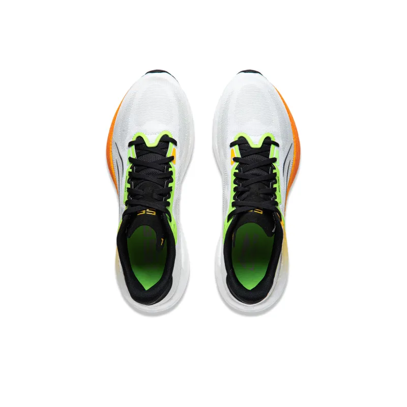 LINING WuShi 5S 4.0 Running Shoes Men Low Top Mist White-3