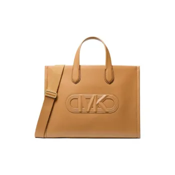 MICHAEL KORS Polyurethane One Shoulder Handbags Large Size Women's Brown