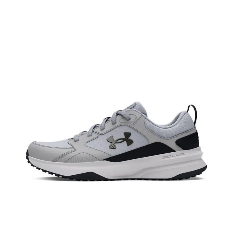 Under Armour Charged Edge Cushioning, Wear Resistant Low Top Training Shoes Men's Gray-0
