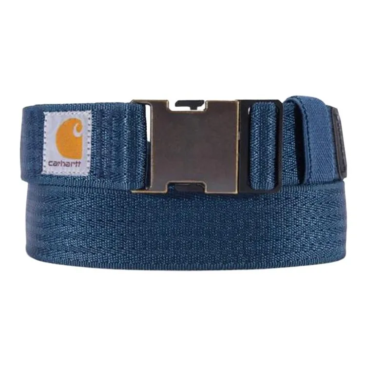 Carhartt Emblem Logo, Smooth Buckle Belt Men's Multicolor-0