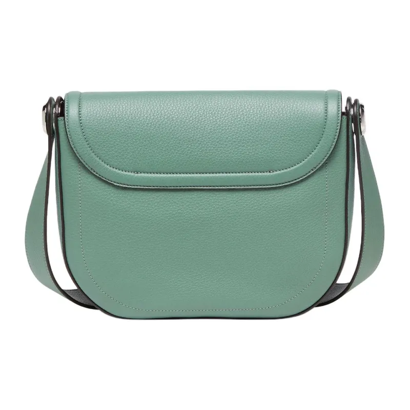 FENDI ROMA Calfskin Messenger Bag Shoulder Bag Crossbody Bag Men's Green-2