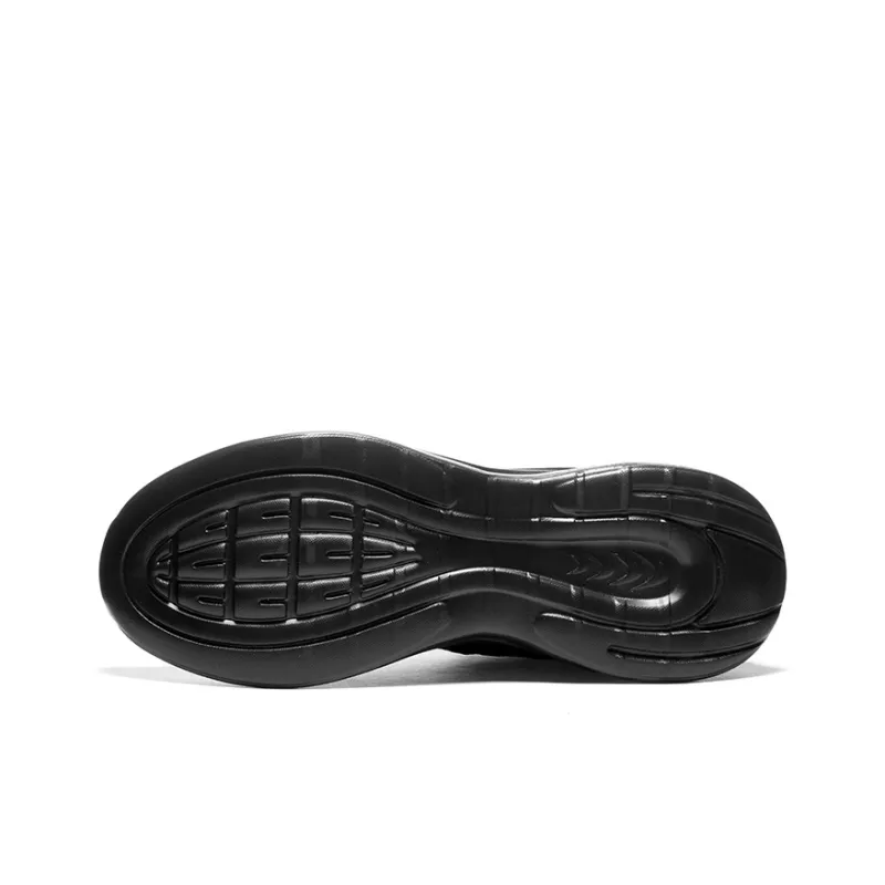 Warrior Anti Slip And Wear Resistant Breathable Low Top Running Shoes Men's Black-3
