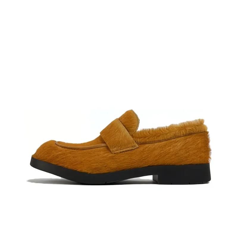 Camperlab Square-toe Textured Loafers-0