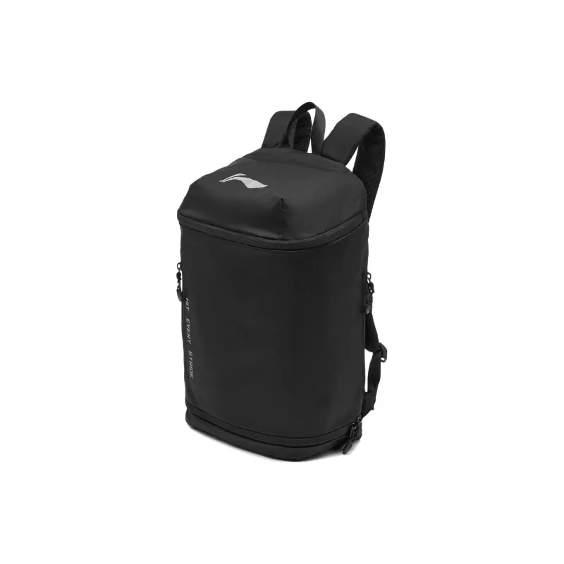 LiNing Polyester Sports Backpack Unisex Black-1