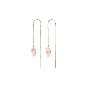 AITAO 999 Fine Silver Drop Earrings Women's