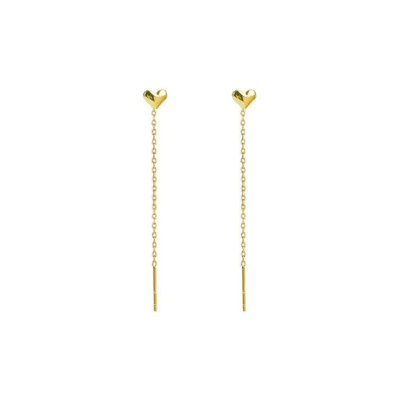 Beauty 925 Sterling Silver Drop Earrings Women's-4