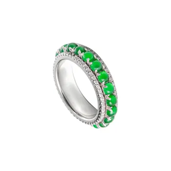 Princess Cui Ice Glutinous Jadeite Rings Women's