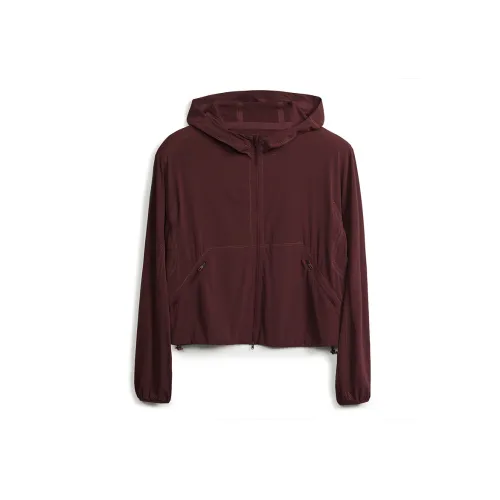 Y-3 Jackets Women's Burgundy