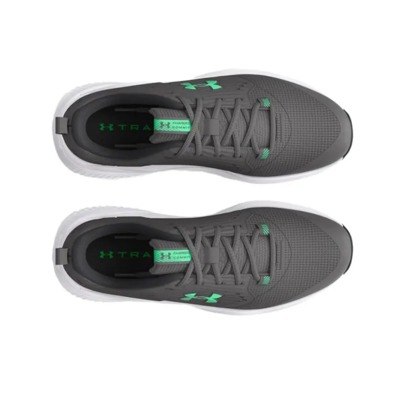 Under Armour Charged Commit 4 'Castlerock Vapor Green'-2