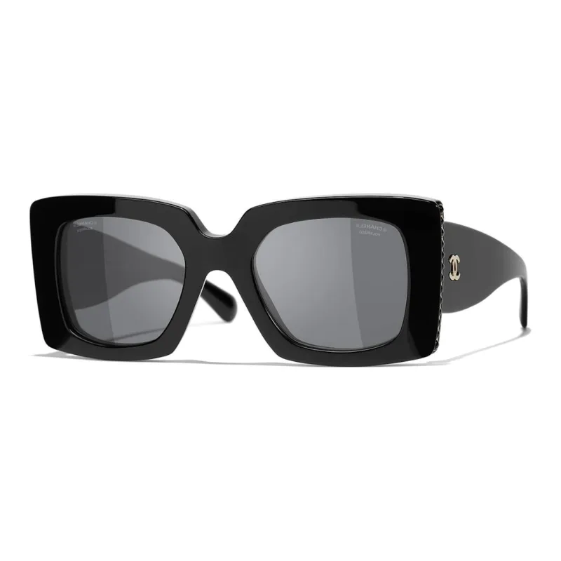CHANEL Sunglasses Women's Black-0