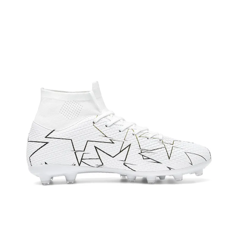 GERTOP Anti-Slip Wear-Resistant Breathable Supportive Balance-Enhancing Lightweight Soccer Shoes Unisex-22