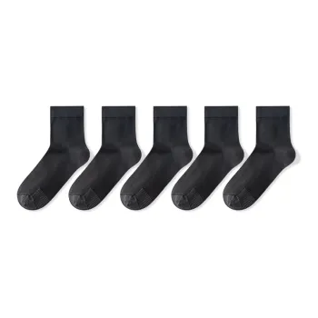 NAIER Mid Calf Socks Men's 5 Pack