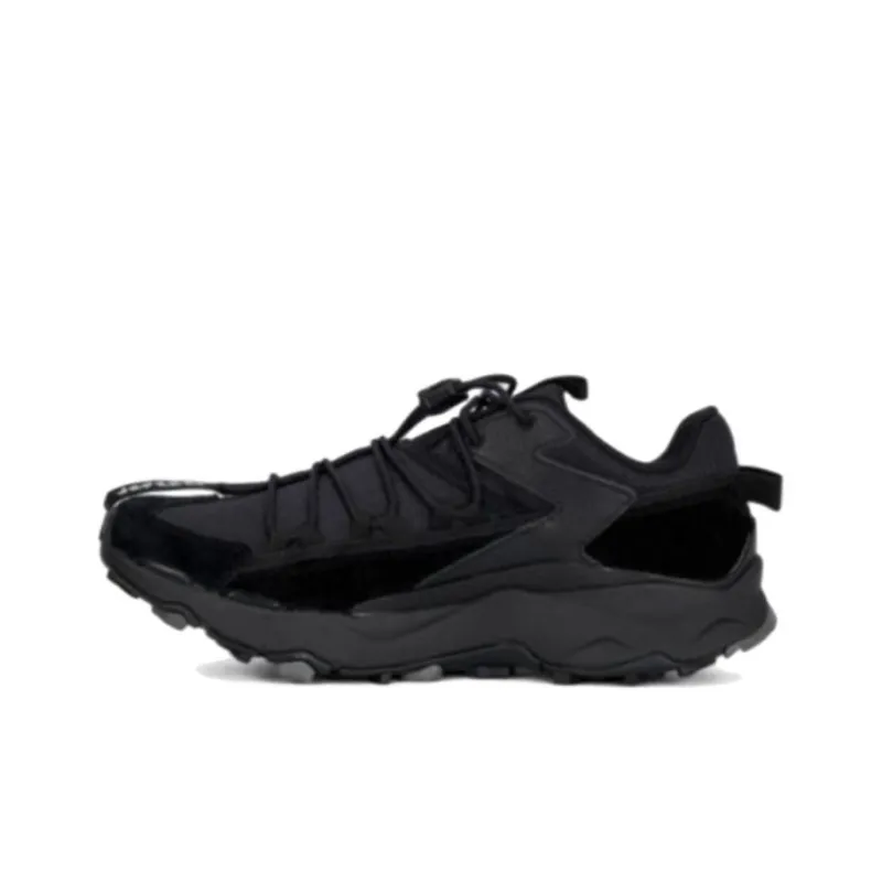 THE NORTH FACE Vectiv Traval Cushioned Wear Resistant Breathable Low Top Running Shoes Men's Black-0