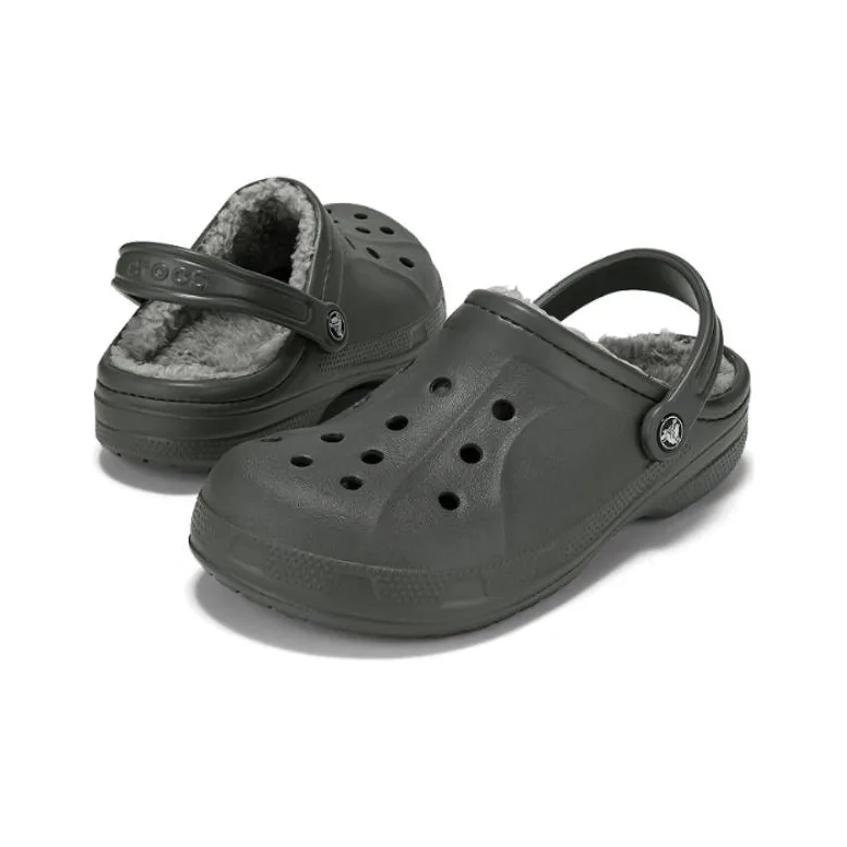 Crocs Classic Lined Clogs 'Slate Grey'-3