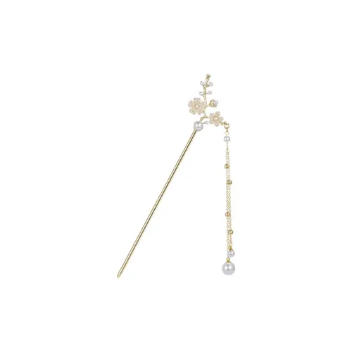 CAROMAY Hairpins Women's Champagne Gold