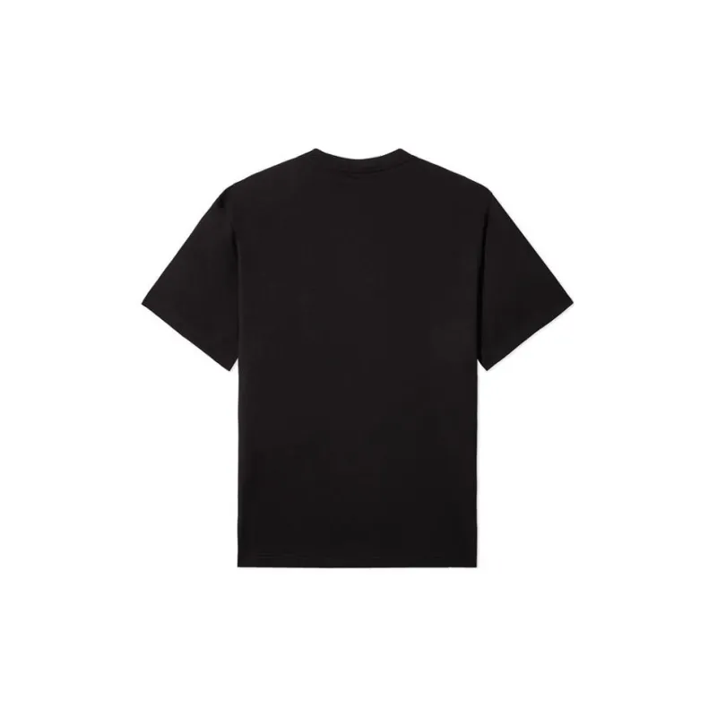 Cabbeen Drop Shoulder Sleeve T Shirt Men's Coal Black-1
