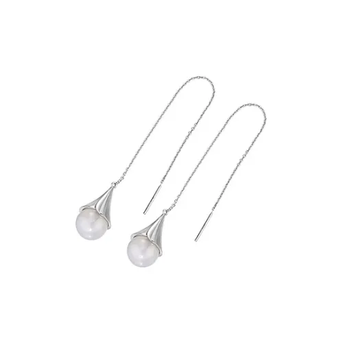 BN Drop Earrings Women's Silver