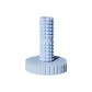 Comfortable Light Massage/29cm Crescent Design Tide Blue