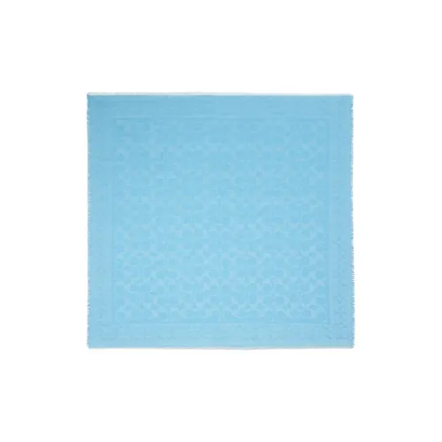 COACH Knit Scarves Women's Blue