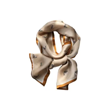 VINEY Silk Scarves Women's