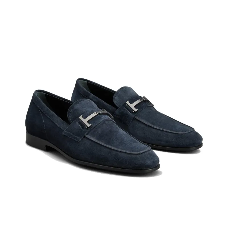 TOD'S Double T Suede Loafers-2