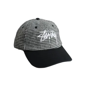 Stussy Cotton Baseball Caps Women's Black