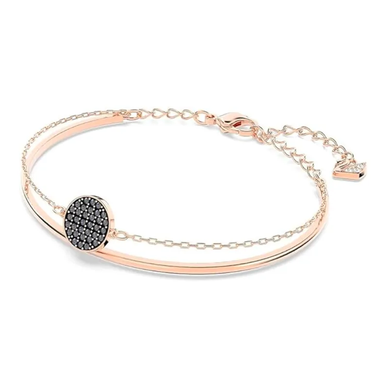 Swarovski Rose Gold-Plated Crystal Bracelets Women's Gold-0