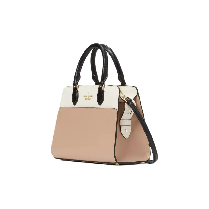 Kate Spade Saffiano Leather Handbag, Shoulder Bag, Crossbody Bag Trumpets Women's Hazelnut-1