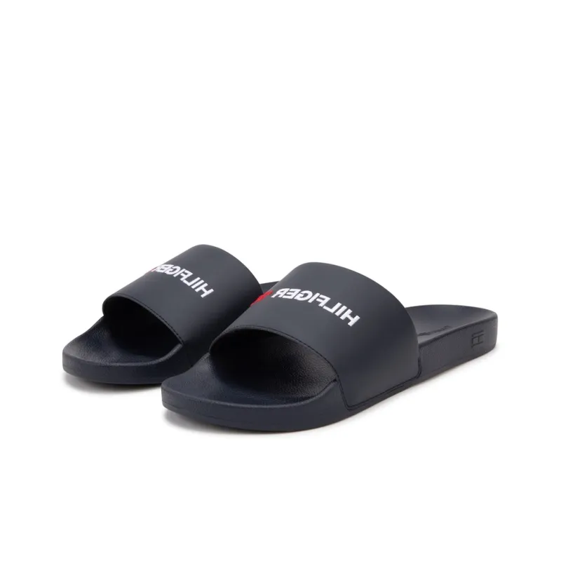 Tommy Hilfiger Slide Slippers Men's Navy Blue-1