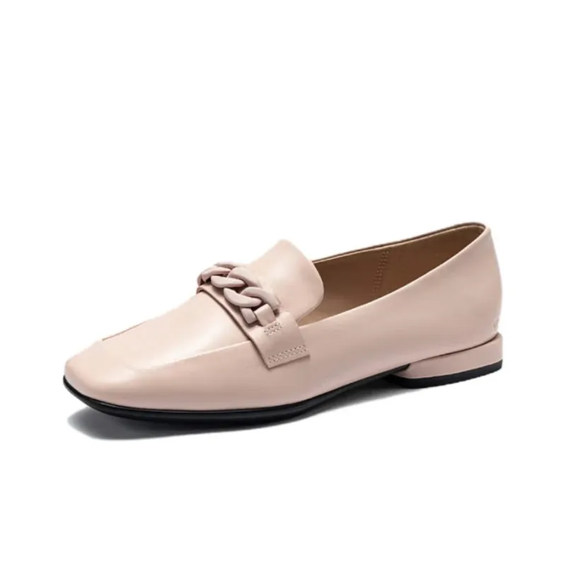 Ecco Casual Single Shoes Women's Nude Pink-1
