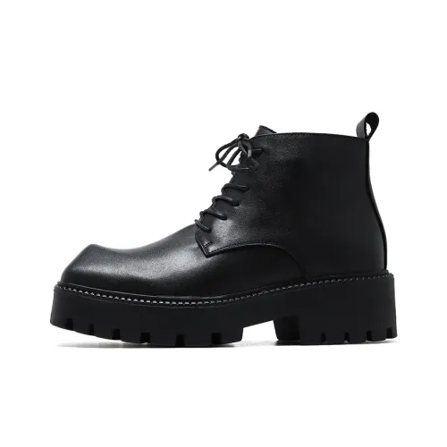 DOUBLE STAR 88 Martin Boots Men Black