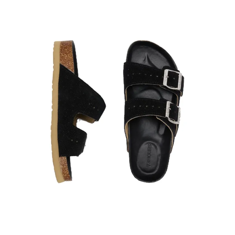 73Hours Slide Slippers Women's Apricot-4
