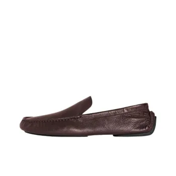 THE ROW Lucca Loafers Men's Brown