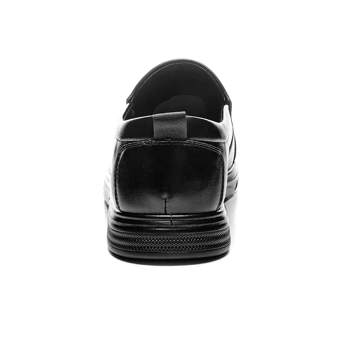 Warrior Business Casual Dress Anti Slip And Wear Resistant Dress Shoes Men's Black-2