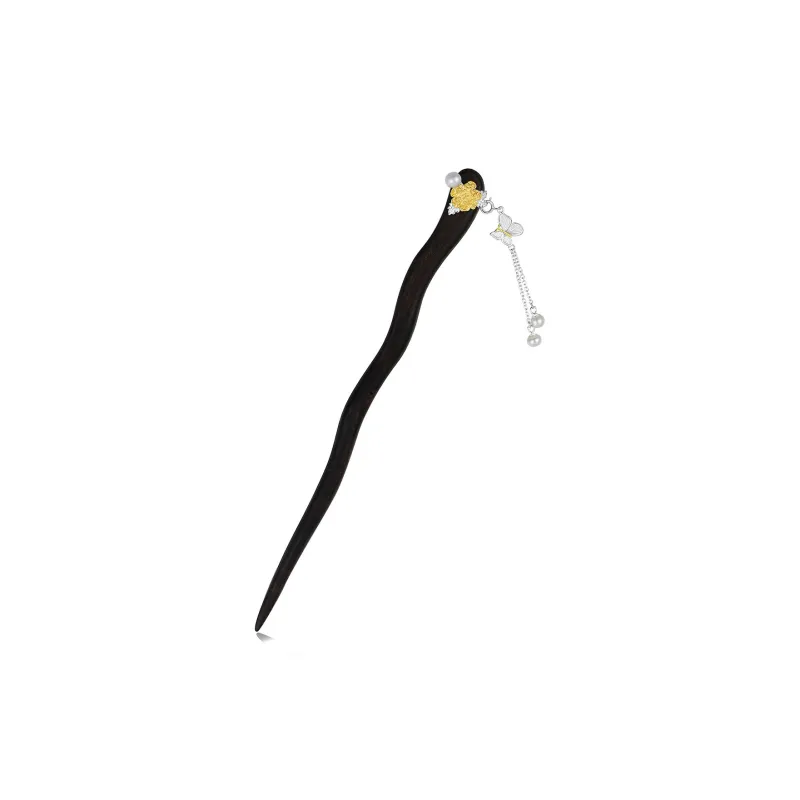 OSSINMI S925 Silver Hairpins Women's-2