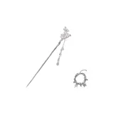 Benefit 2 Pack (Silver Hairpin+Bracelet)