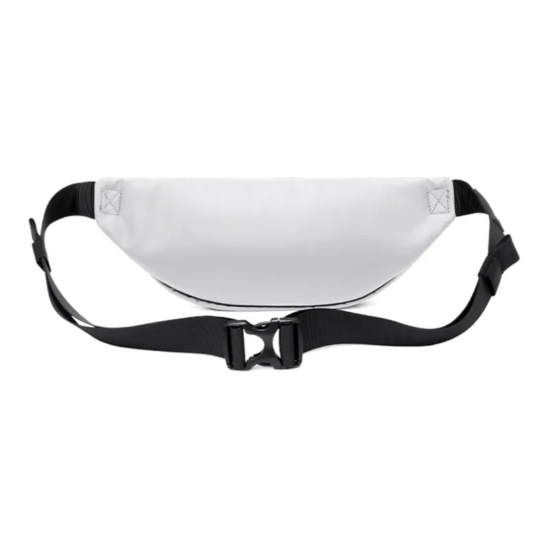 ElevethSign Polyester Front Cross Backpack Shoulder Bag Crossbody Bag Sling Bag Small Size Unisex White/Black-6