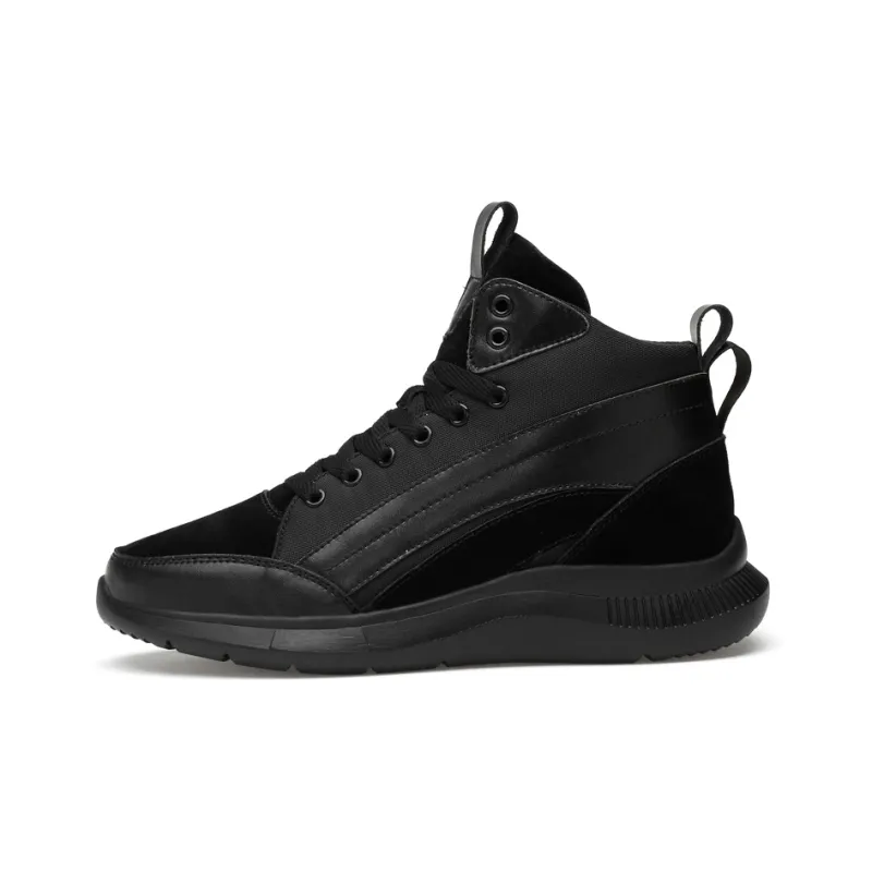 Mansion Bull Cushioning Height Increasing High Top Running Shoes Men's-0