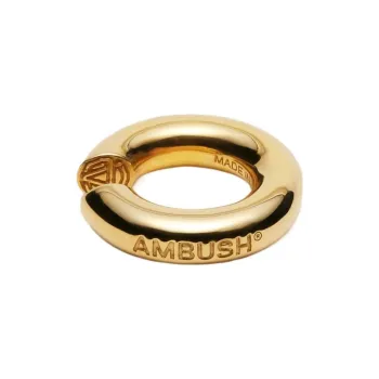AMBUSH 925 Sterling Silver Clip On Earrings Women's